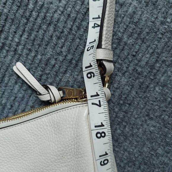 Coach Tote bag Ellie File bag shoulder bag Leather medium White Chalk CU960 - Picture 7 of 14